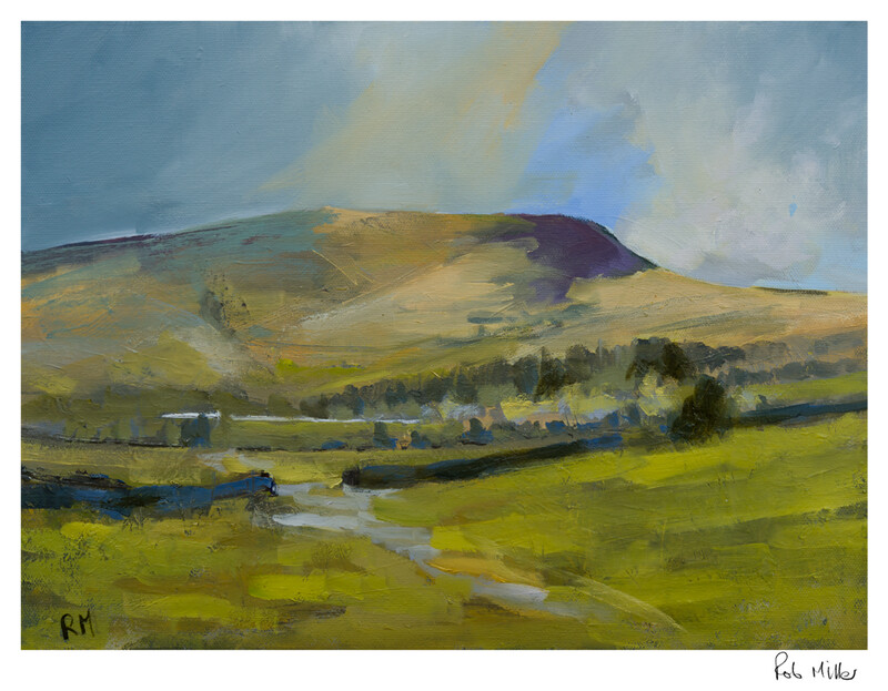 Pendle Hill . Print . 00077 . 300x400mm