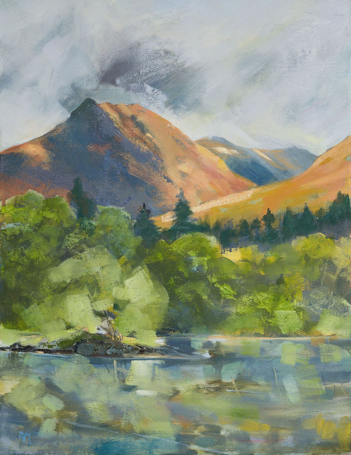 Causey Pike and the Lingholm Island 610x470