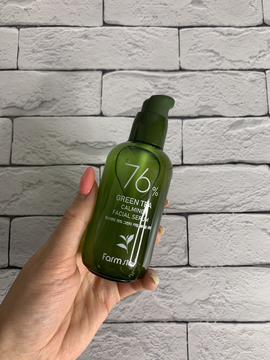 Сыворотка с зеленым чаем FarmStay 76% green tea calming facial serum
