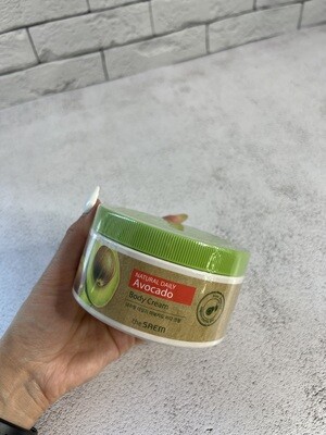 Питательный крем для тела с экстрактом авокадо The Saem Avocado Body Cream
