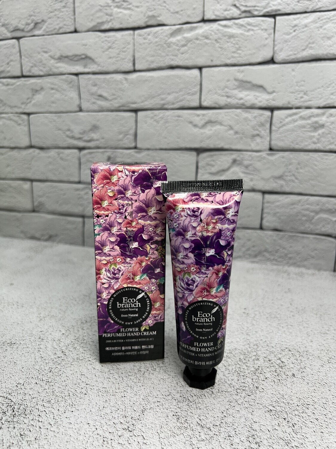 Крем для рук с экстрактом сирени и масло ши Eco Branch With lilac Hand Cream