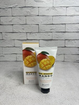 Увлажняющий крем для рук с экстрактом Манго Jigott Real Moisture Mango Hand Cream