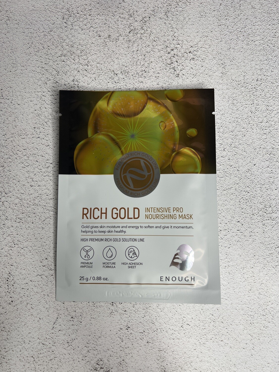 Тканевая Маска Enough Rich Gold Intensive Pro Nourishing Mask