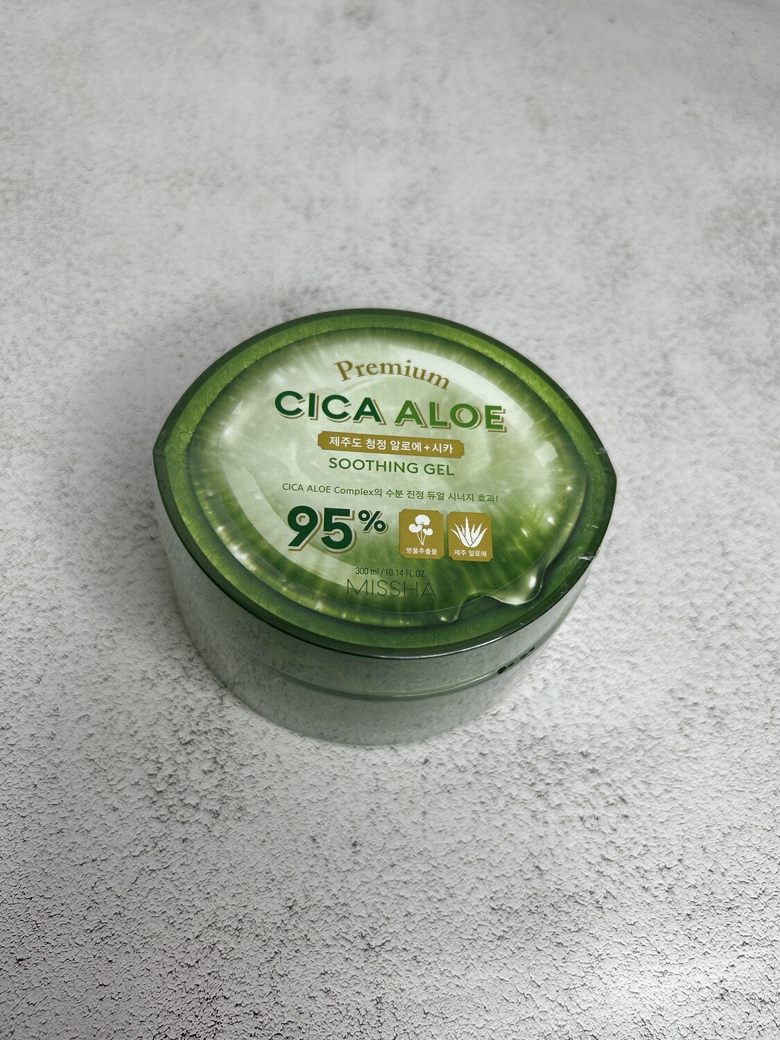 Гель для Увлажнения успокаивающий Missha Premium Cica Aloe Soothing Gel 300ml