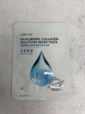 Тканевая маска с гиалуроновой кислотой и коллагеном Lebelage Hyaluronic Collagen Solution Mask