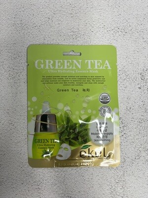 Тканевая маска с зеленым чаем Ekel Green Tea Essence Mask