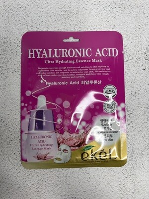 Тканевая маска с гиалуроновой кислотой Ekel Hualuronic Acid Ultra Hydrating Essence Mask
