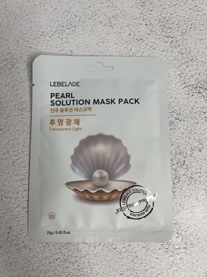 Тканевая маска с экстрактом жемчуга Pearl Solution Mask Pack