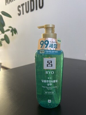 Шампунь для жирной кожи головы Ryo Deep Cleansing & Cooling Shampoo