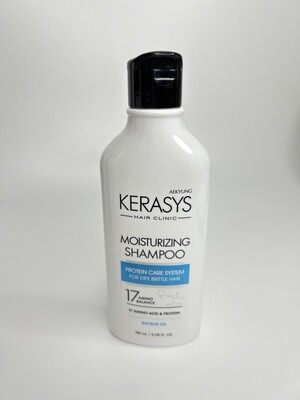 KeraSys Шампунь для волос Увлажняющий 180мл HAIR CLINIC SISTEM Moisturizing Shampoo