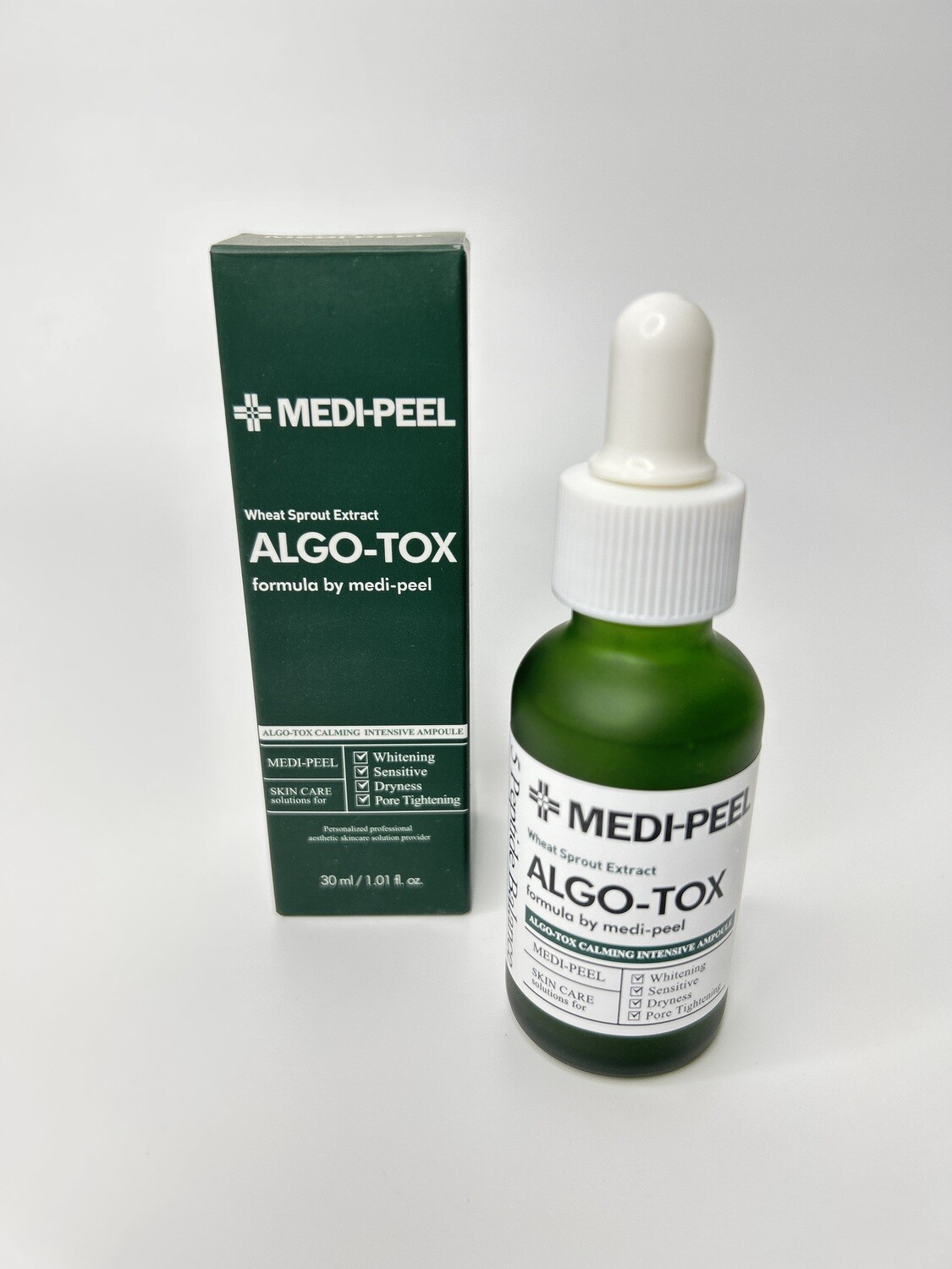 Ампульная детокс-сыворотка для лица с ростками пшеницы Algo-tox calming intensive ampoule