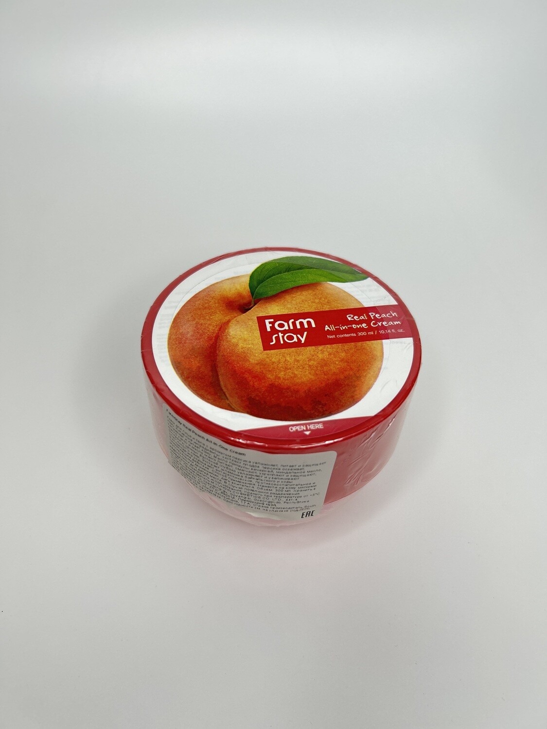 Крем для лица и тела с ароматом персика FarmStay Real Peach All-in-One Cream