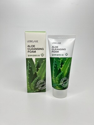 Очищающая пенка для лица c алоэ Lebelage Natural Aloe Cleansing Foam