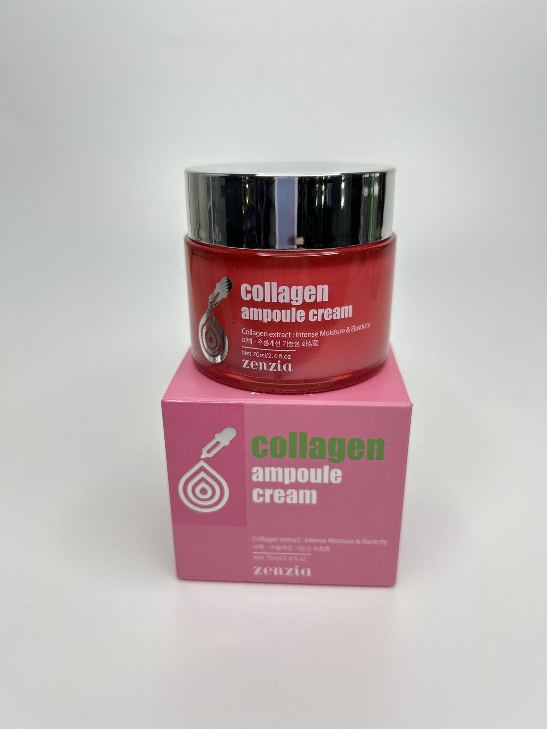 Крем для лица с коллагеном Zenzia Collagen Ampoule Cream