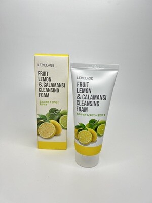 Пенка для умывания с экстрактом лимона и каламанси Lebelage Fruit Lemon&Calamansi Cleansing Foam