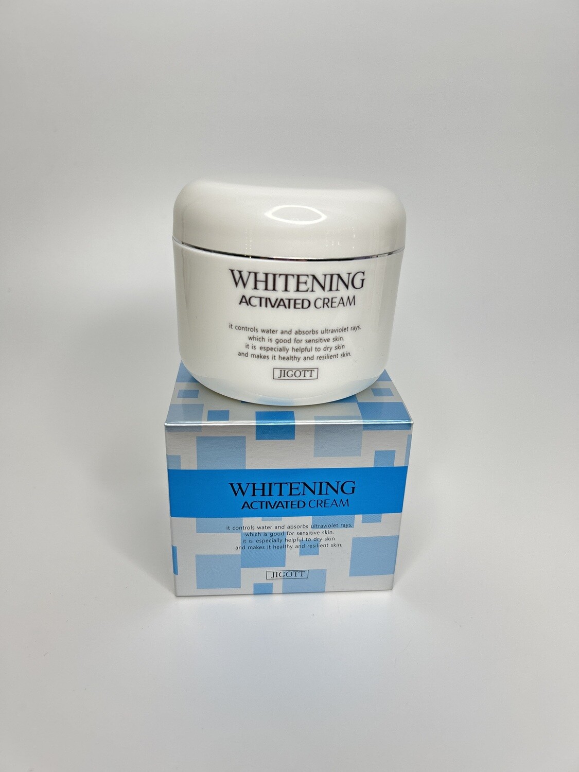Jigott Whitening Activated Cream Крем для лица осветляющий. 100 гр.