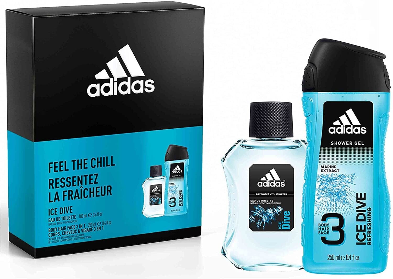 ice dive adidas shower gel