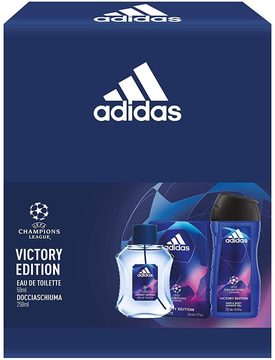 Contaminated Bitterness Crete Adidas UEFA Victory Edition Duo Set for Him, 300 ml