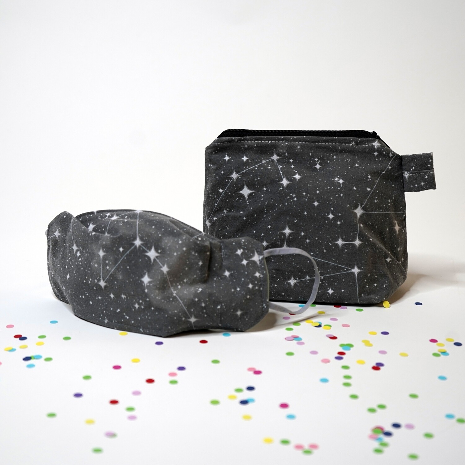Galaxy 2pc Set - Bag & Mask