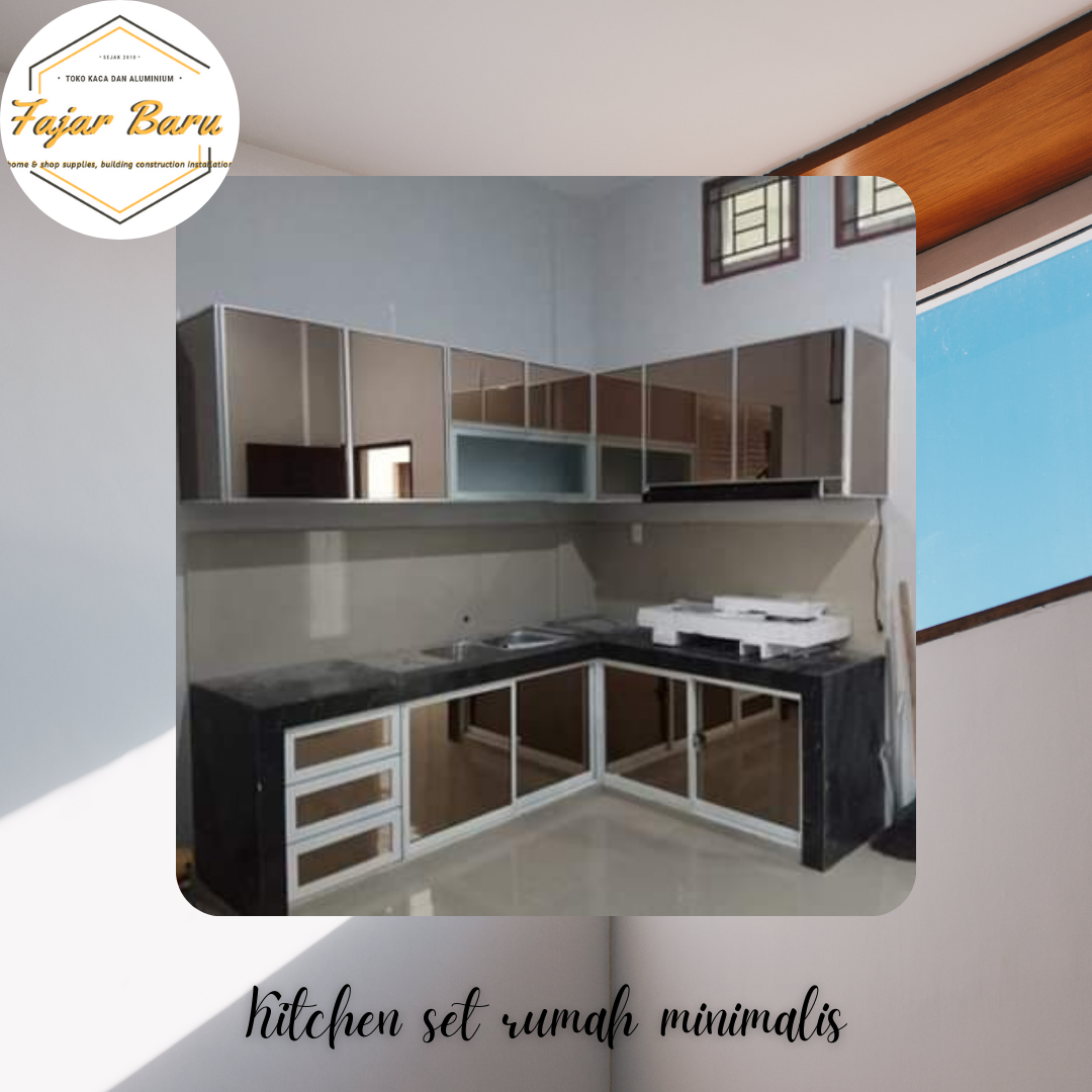 Jual Kitchen Set Aluminium / Kitchen Set Minimalis / Kitchen Set