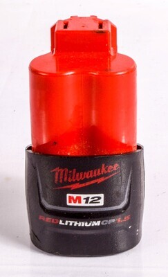 MILWAUKEE M12 RED LITHIUM CP1.5 - BATTERY MILWAUKEE M12 RED LITHIUM CP1.5 - BATTERY