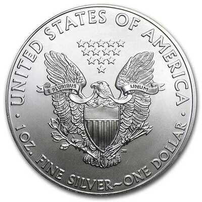 Silver American Eagle - RANDOM Year (7 Day Delay) Silver American Eagle - RANDOM Year (7 Day Delay)