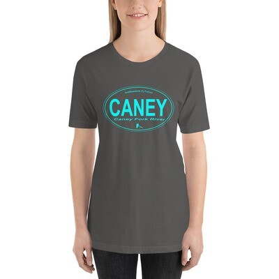 Caney Fork Oval - Short-Sleeve Unisex T-Shirt