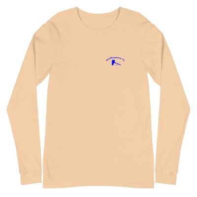 Unisex Long Sleeve Dry Fly Tee (Blue)