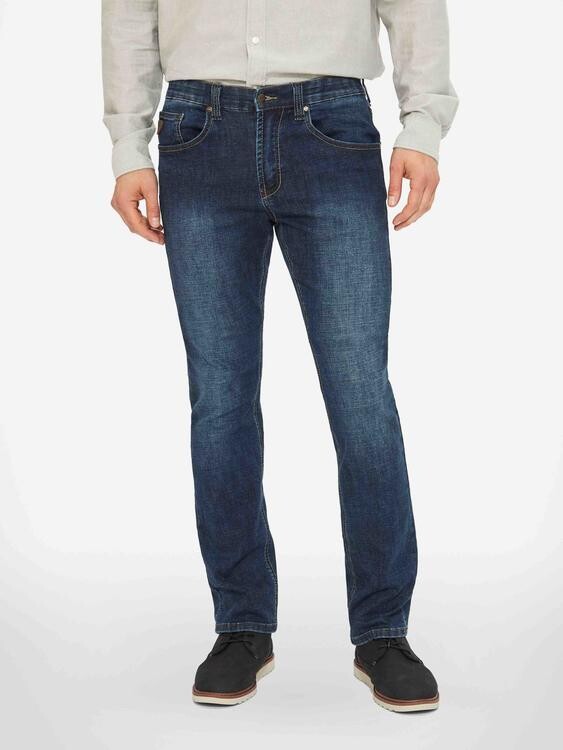 BRAD SLIM 1136-6378-95 LOIS, Grandeur: 32, Longueur: 34, Couleur: BLEU