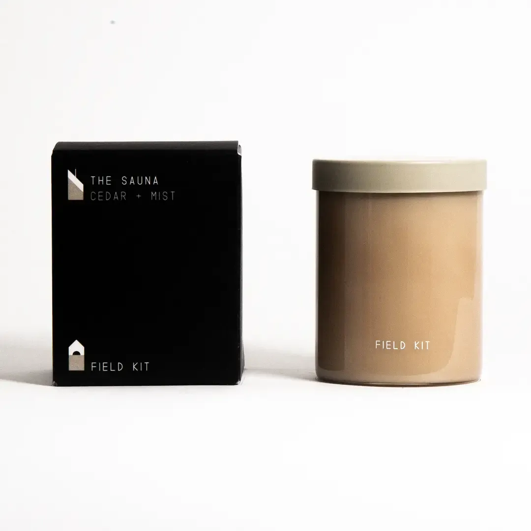 The Sauna Candle Cedar &amp; Mist