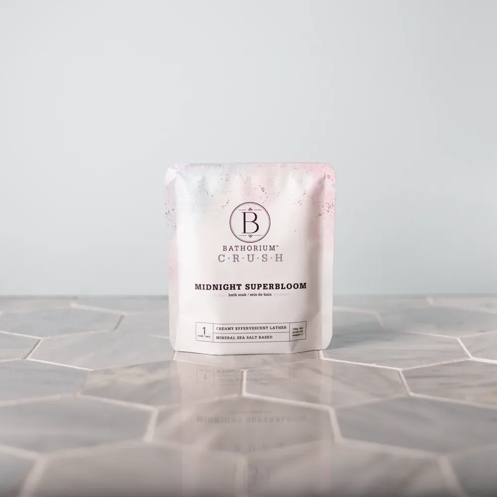 160 Bathorium Midnight Superbloom Crush Bath Soak 120g