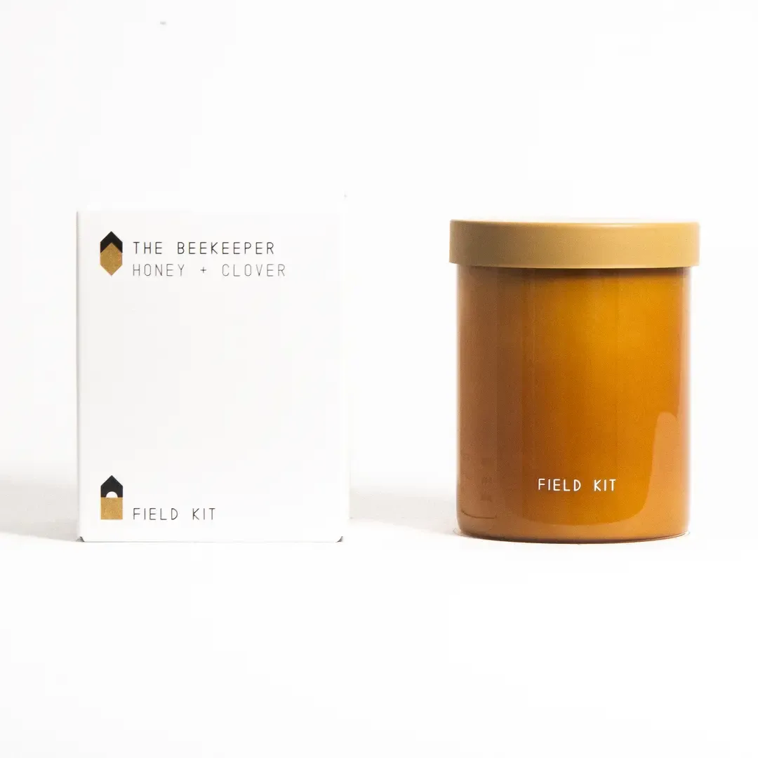 The Beekeeper Candle Honey &amp; Clover