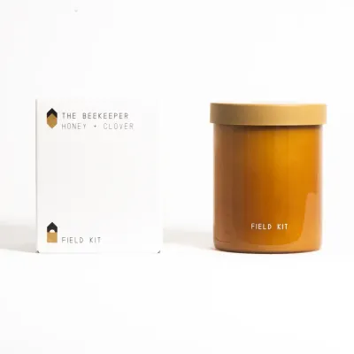 The Beekeeper Candle Honey &amp; Clover