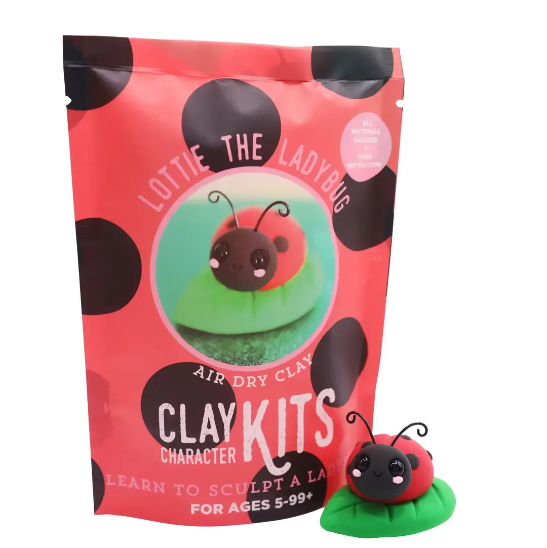 Lottie The Ladybug DIY Air Dry Clay Kit