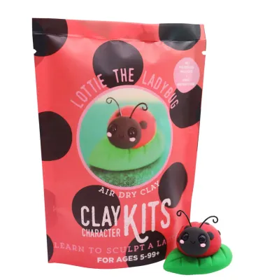 Lottie The Ladybug DIY Air Dry Clay Kit