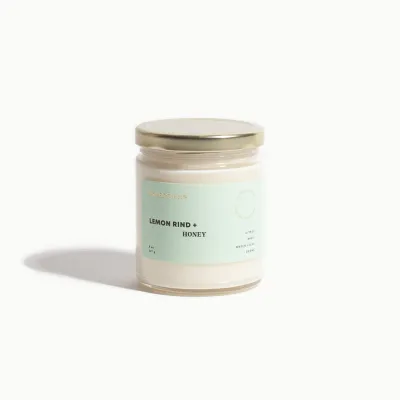 1545 Homecoming Lemon Rind &amp; Honey Candle