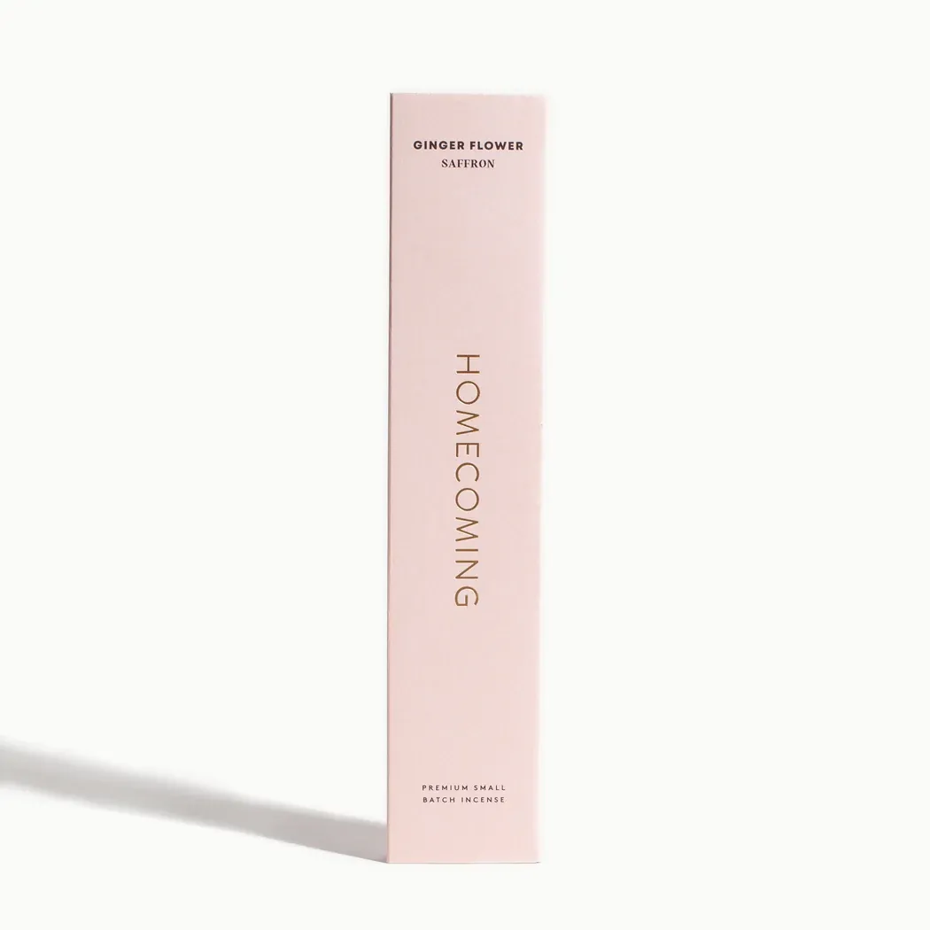 190 Homecoming Ginger Flower Saffron Incense