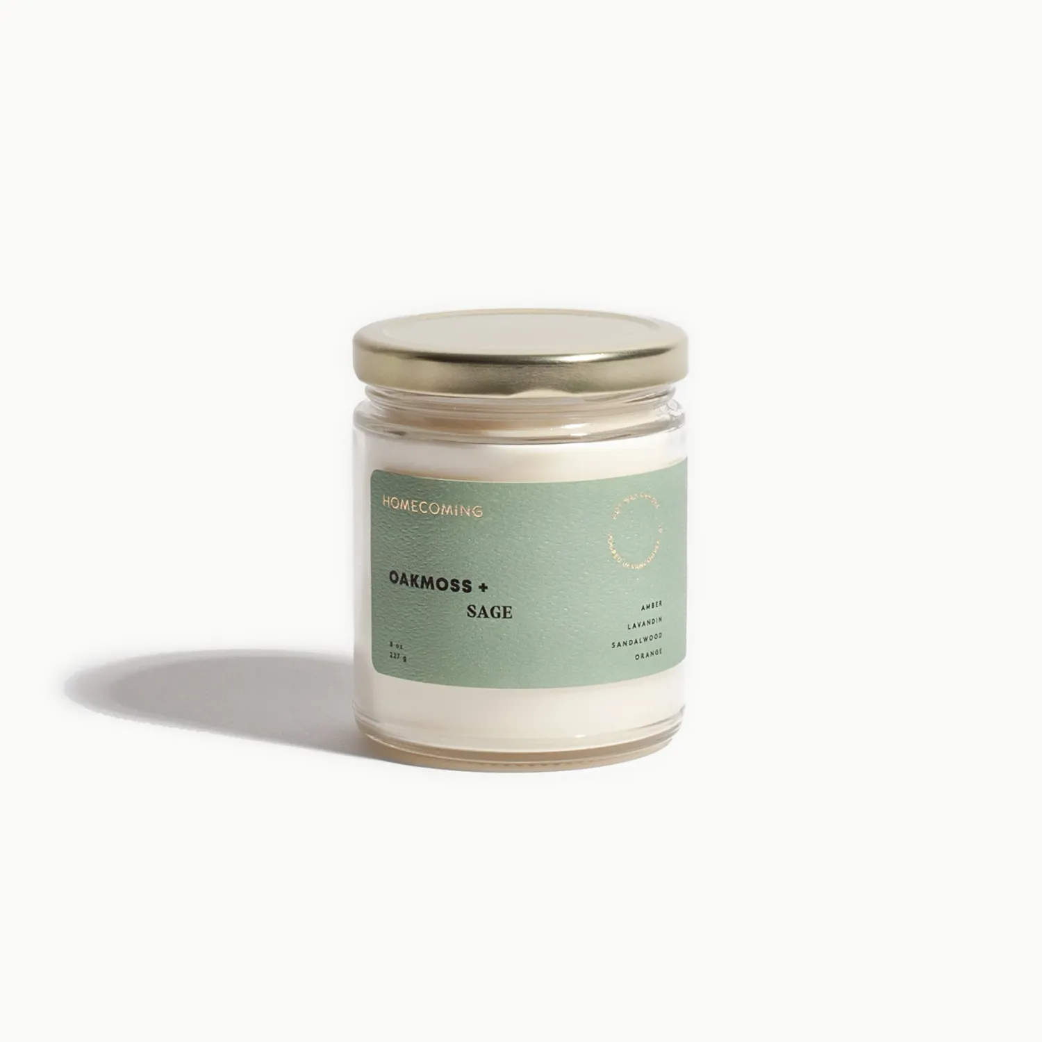 036 Homecoming Oakmoss &amp; Sage Candle