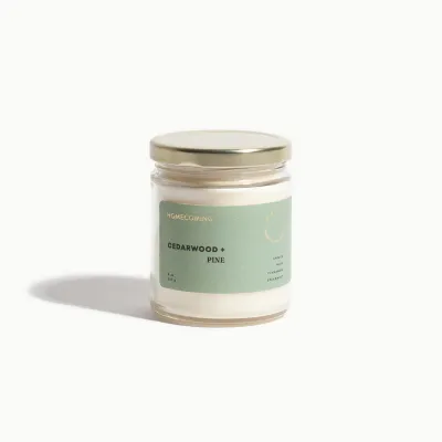 Cedarwood &amp; Pine Candle