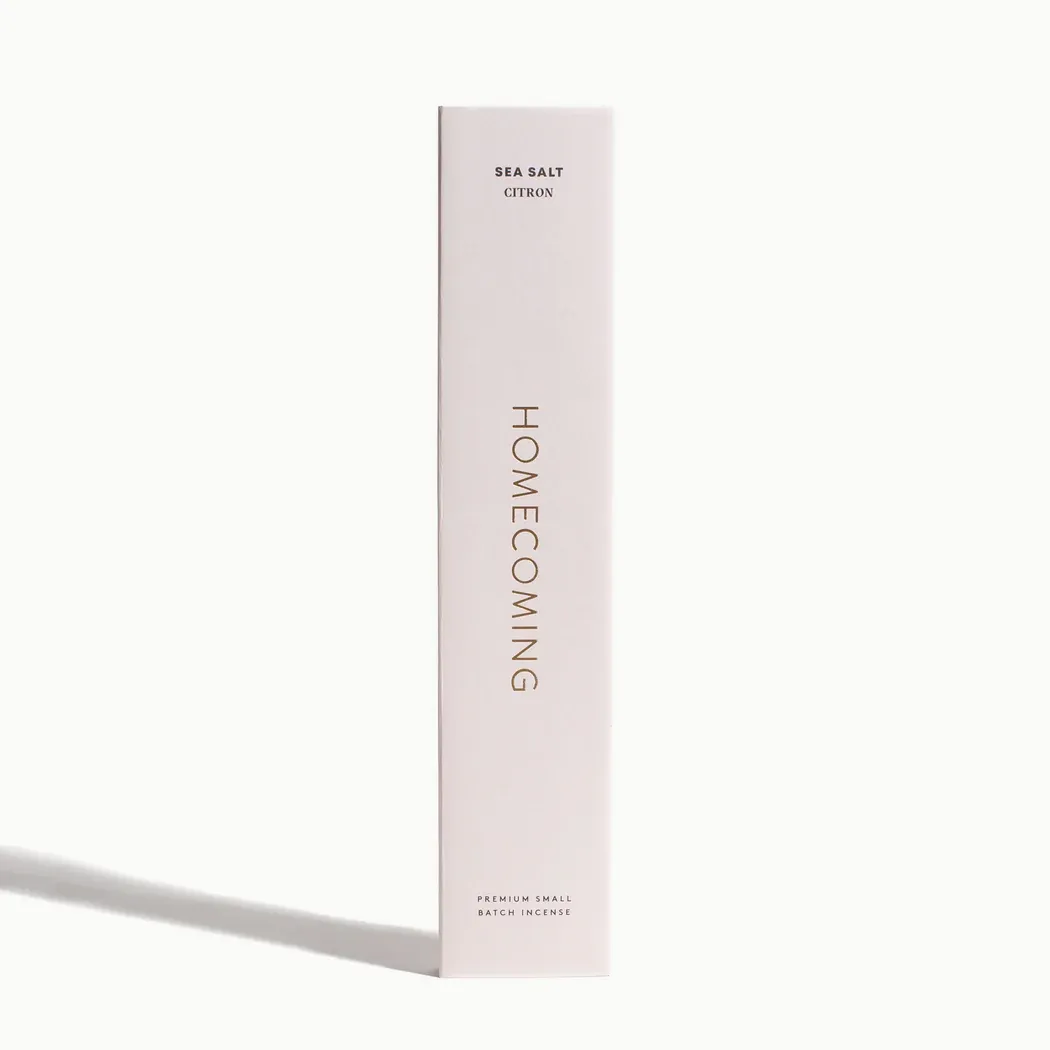 659 Homecoming Sea Salt Citron Incense