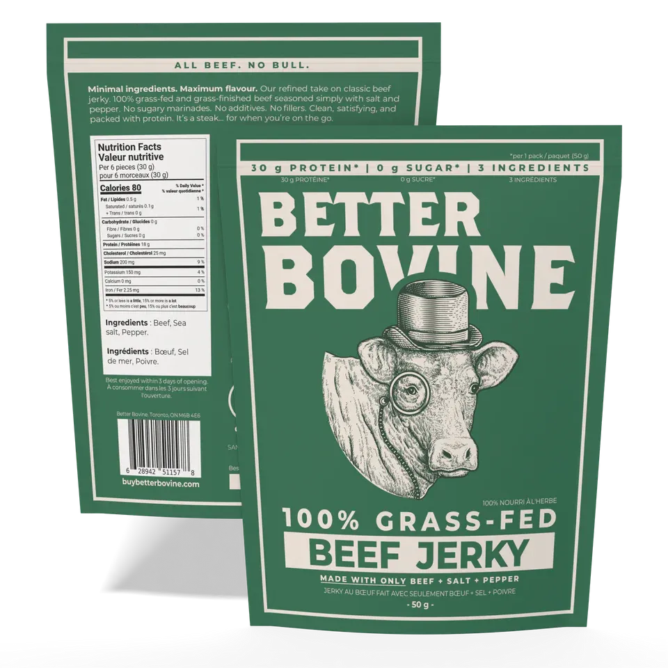 3020 Better Bovine Extra Lean Beef Jerky
