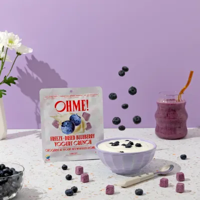 Blueberry Yogurt Crunch