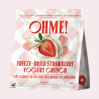 Freeze Dried Strawberry Yogurt Crunch