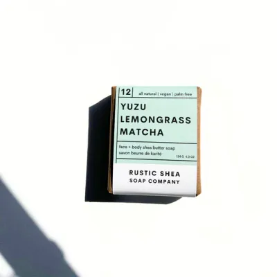 12 Yuzu Lemongrass Soap