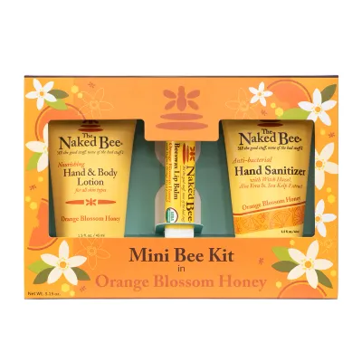 4319 Naked Bee Orange Blossom Honey Mini Bee Kit