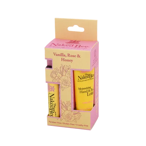4332 Naked Bee Vanilla, Rose &amp; Honey Pocket Pack