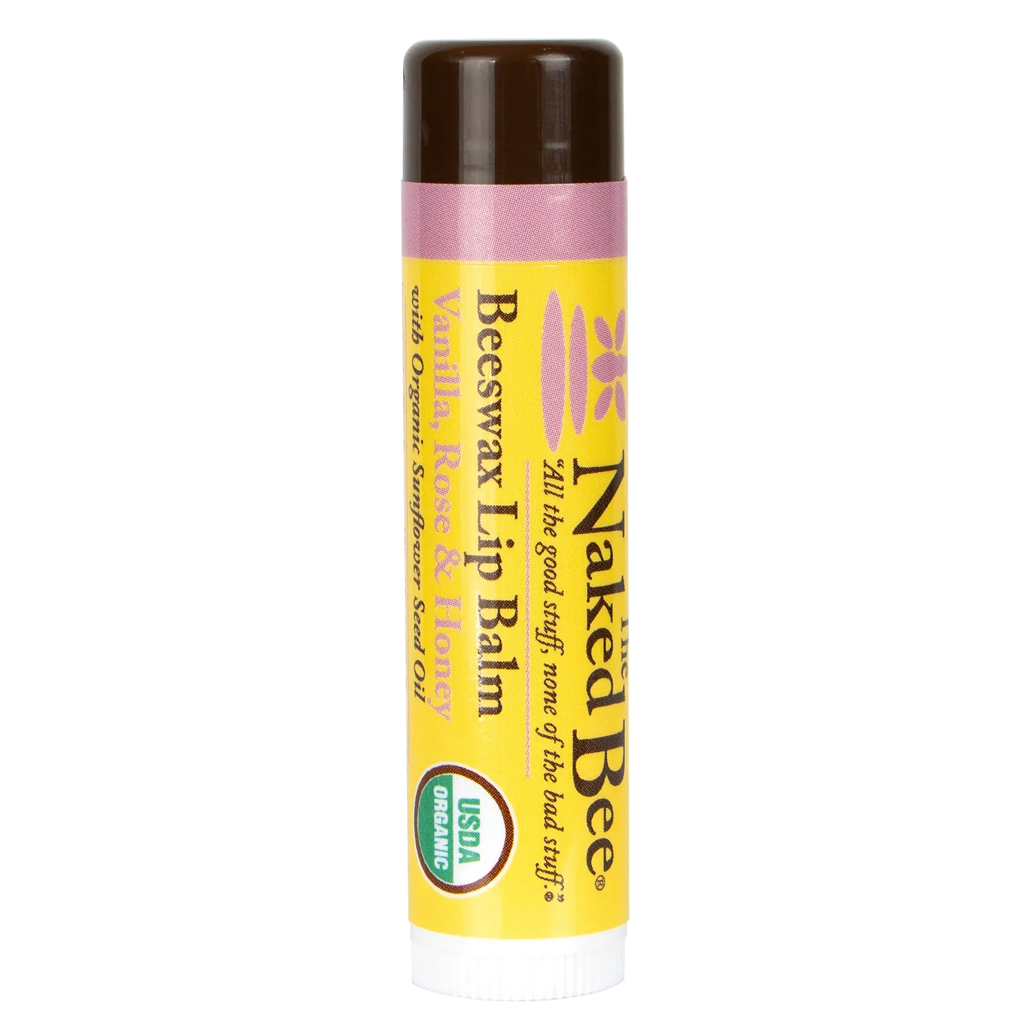 961 Naked Bee Vanilla Rose &amp; Honey Lip Balm