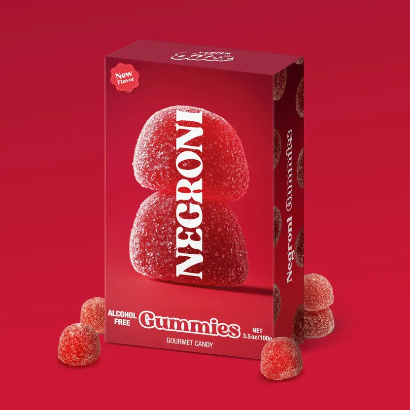 1040 Bisou Gummies "Negroni"