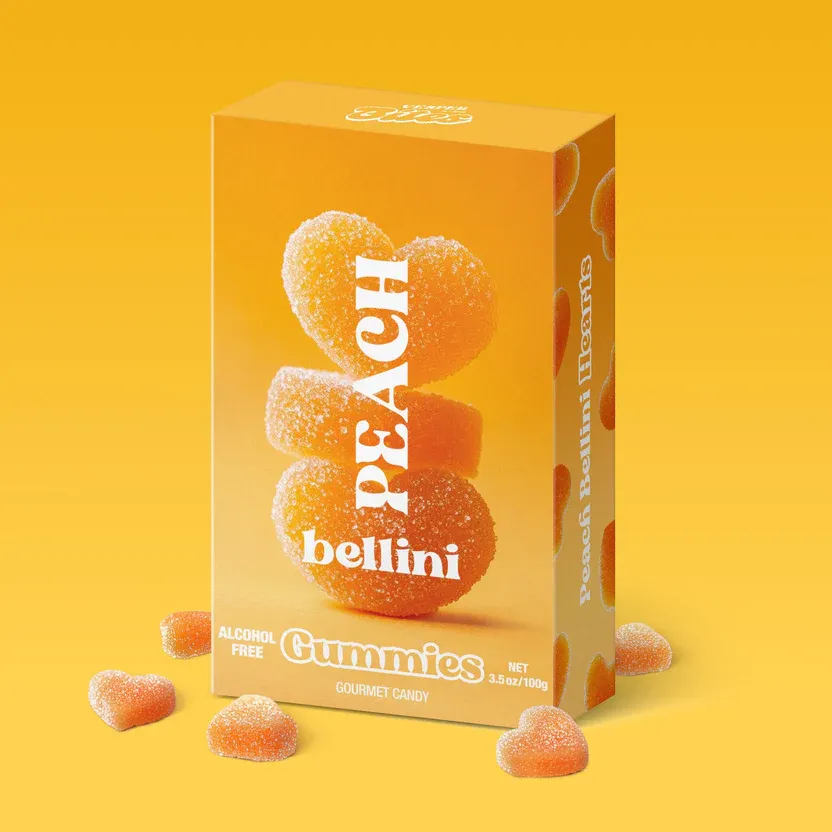 984 Bisou Gummies "Peach Bellini"