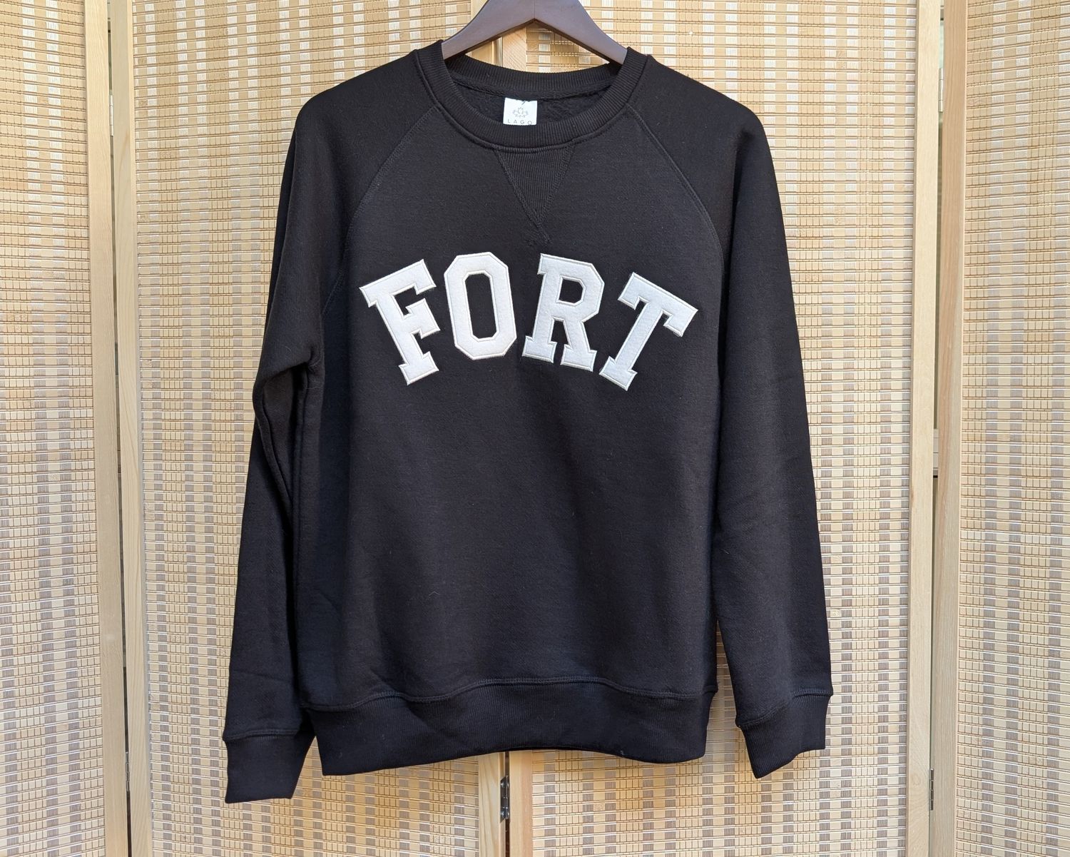 Black FORT Crewneck